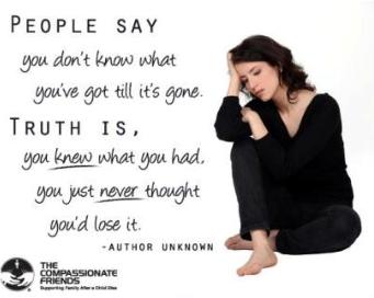 CompassionateFriendsImage Emotional Photo Quote